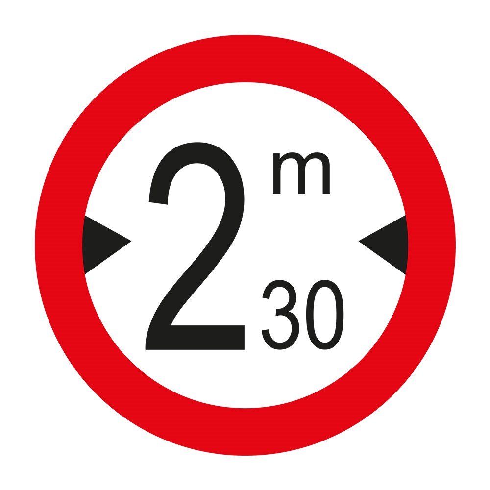 Genişliği Belirtilen Metreden Fazla Olan Taşıt Giremez