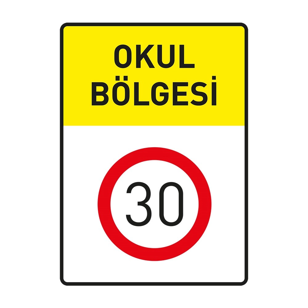 Okul Bölgesi Azami Hız Sınırı