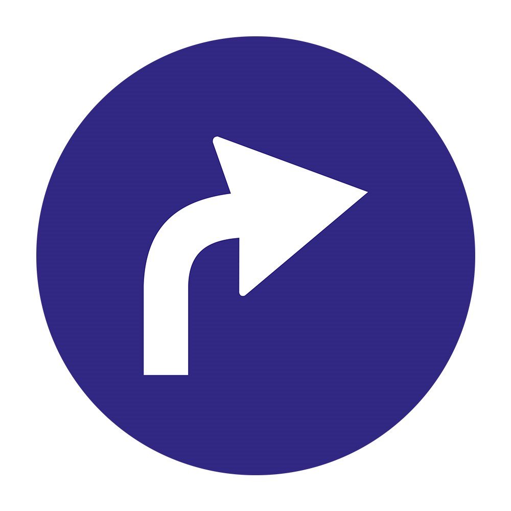 İleriden Sağa Mecburi Yön