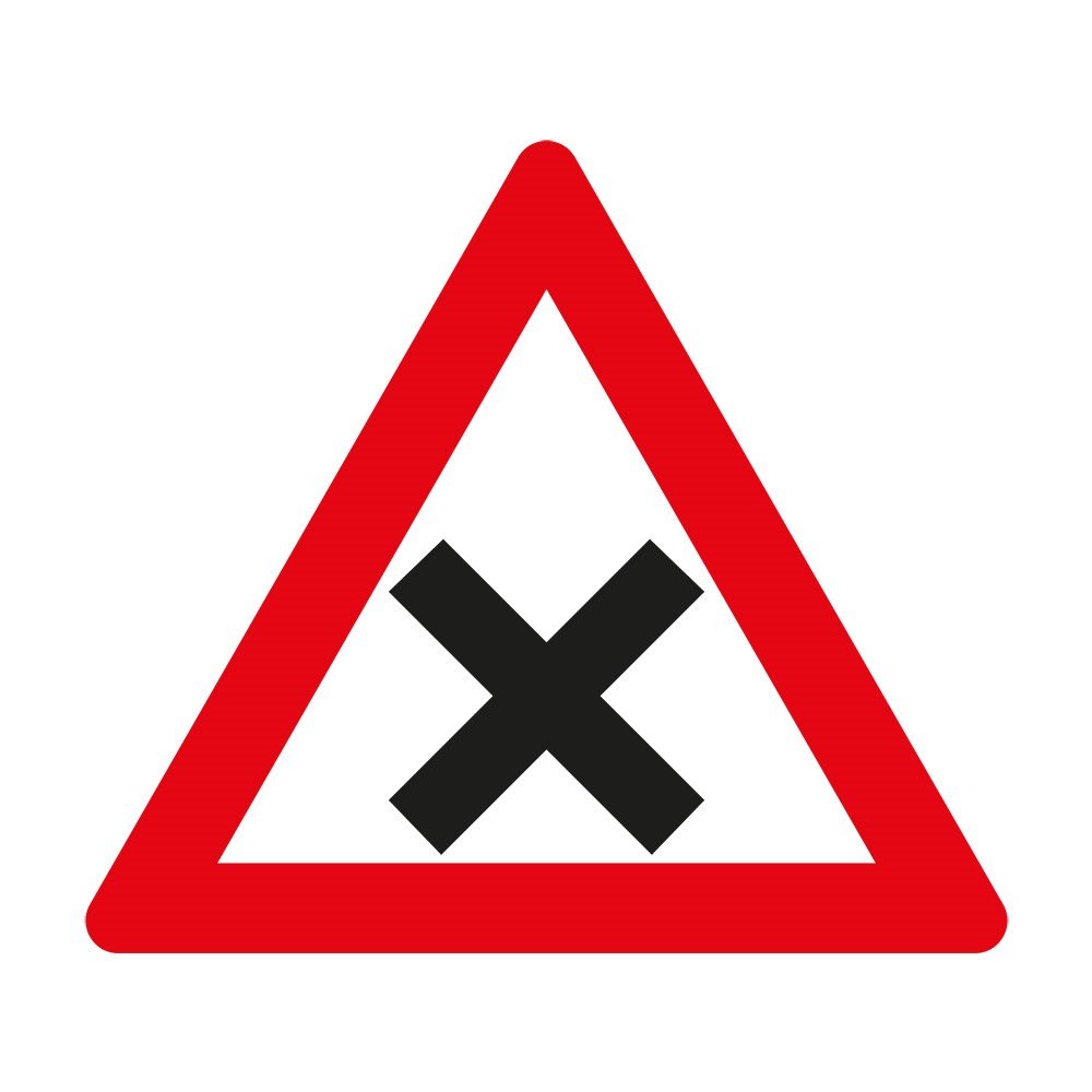 Kontrolsüz Kavşak Levhası