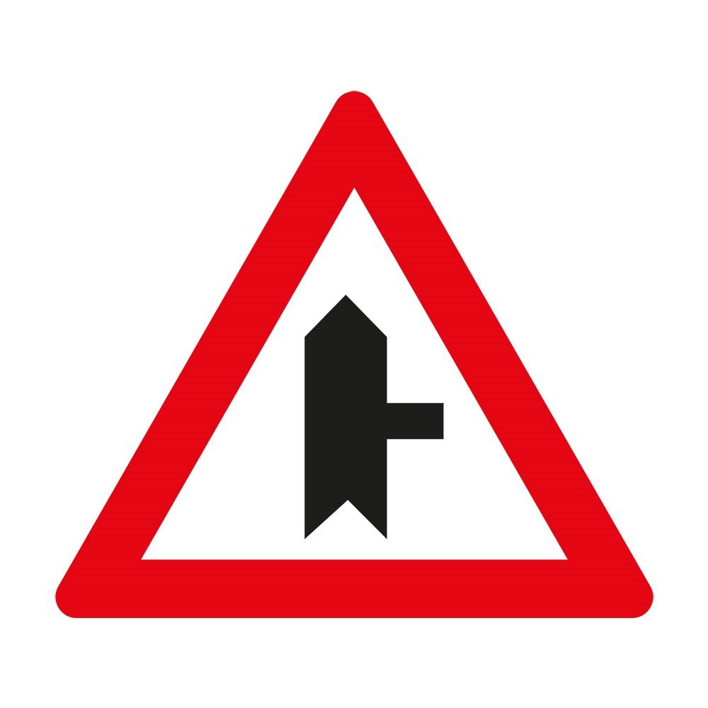 Ana Yol Tali Yol Kavşağı Sağa Giriş