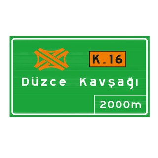 Kavşak İsim Levhası