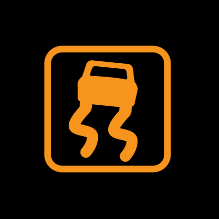 Çekiş Kontrol Sistemi Aktif; Kötü hava koşullarında bu uyarıyı alırsınız.